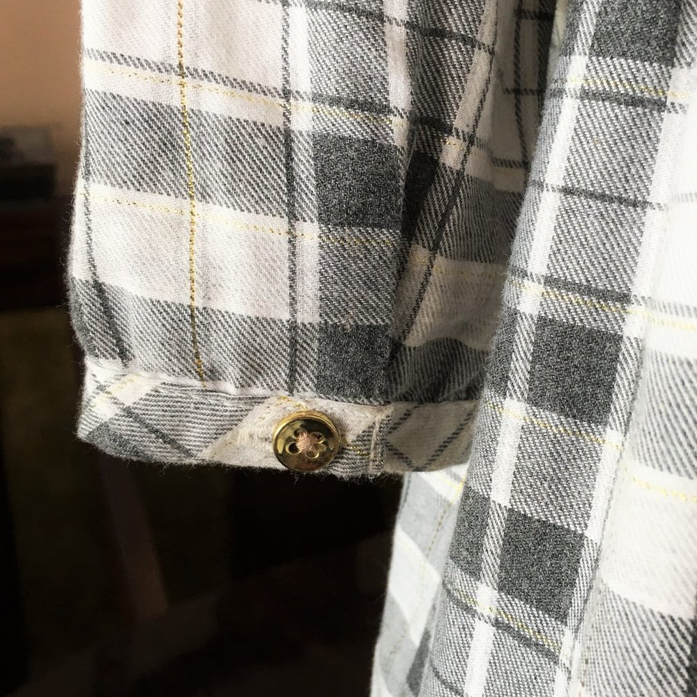 CARTERS Long Sleeve Plaid Lurex Dress  3T - Picture 5 of 12